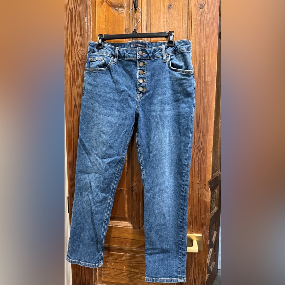 Boden Blue Denim Girlfriend Jeans 12 P